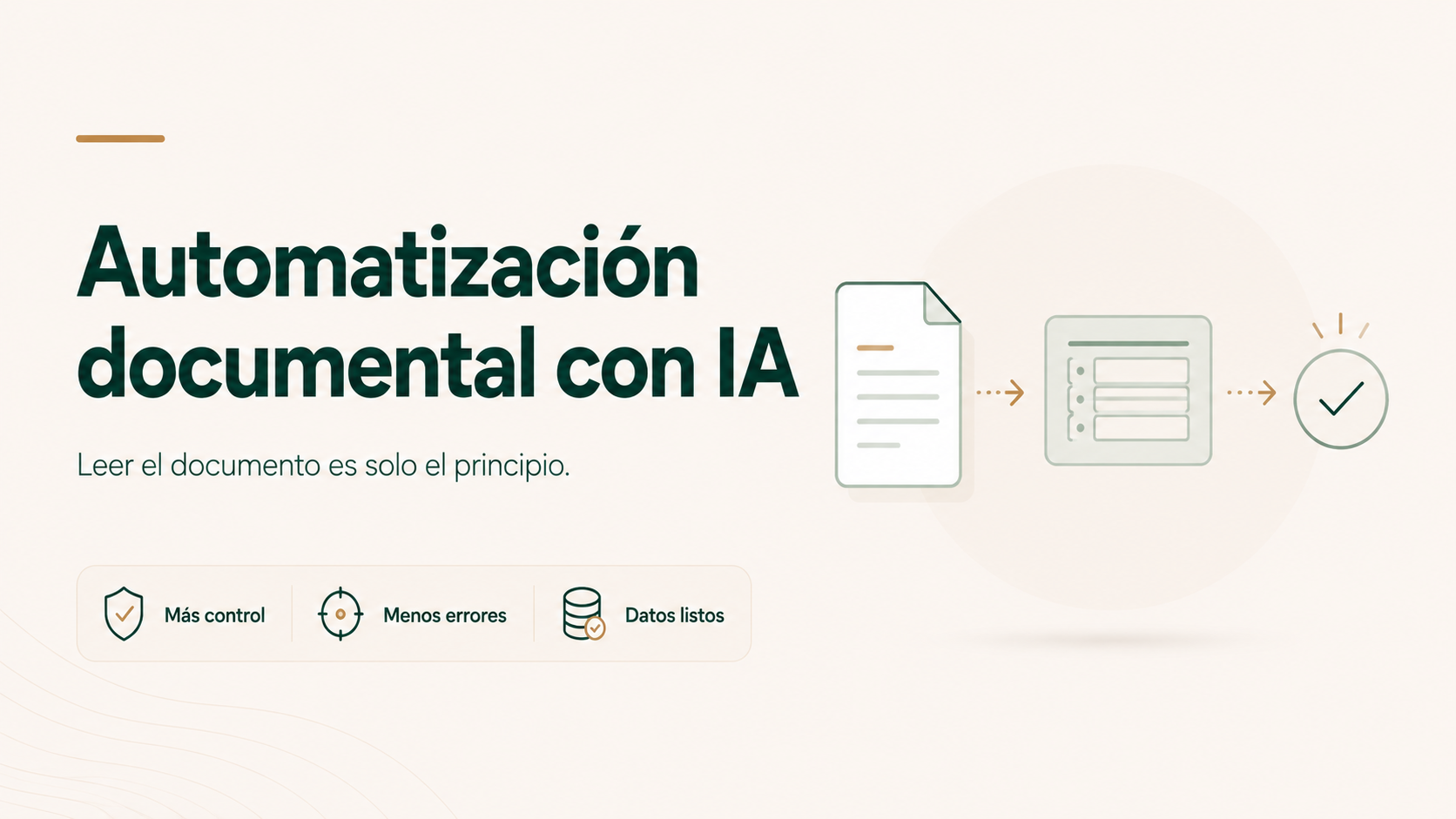 “Automatización documental con IA”
