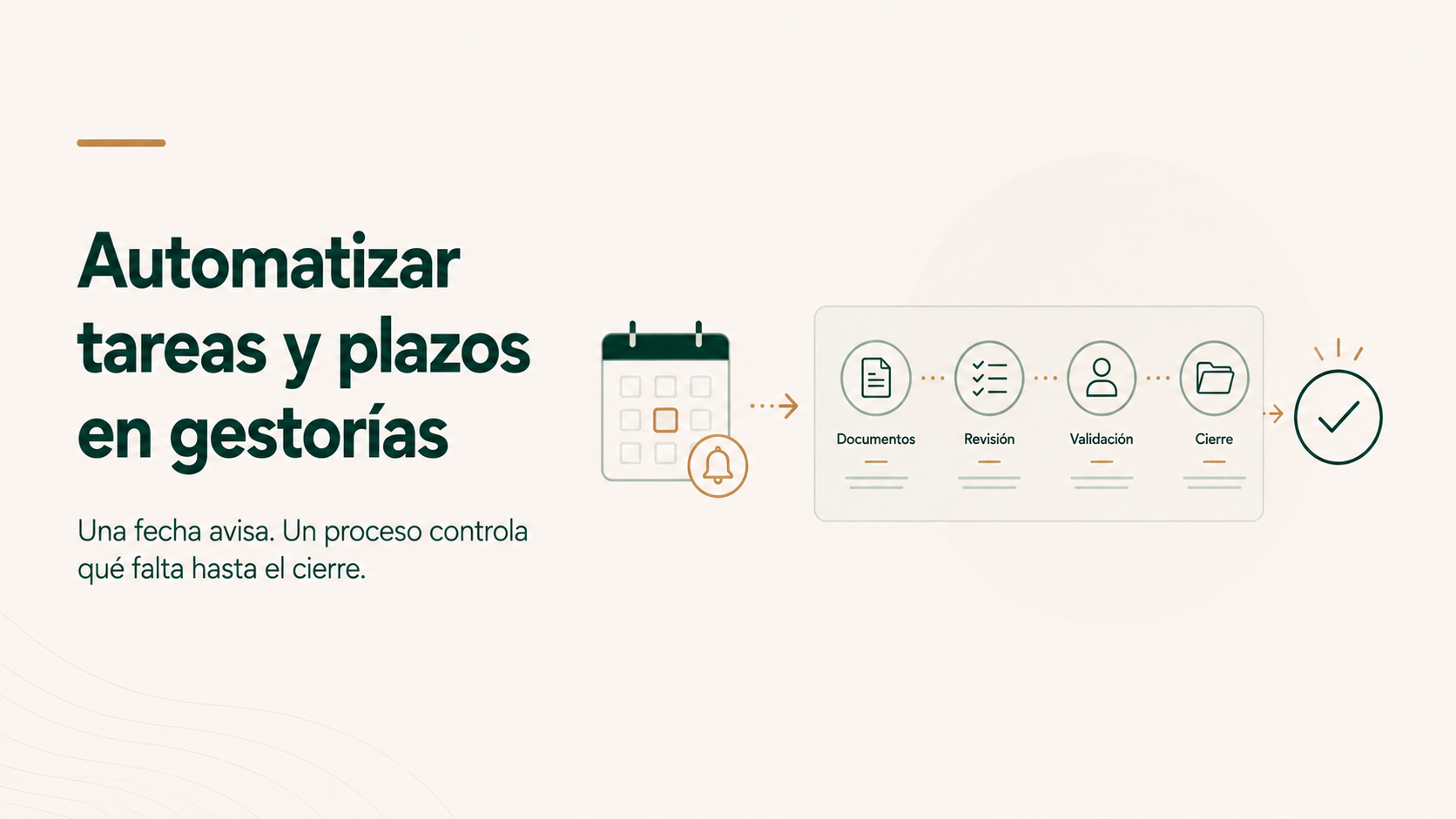 “Automatizar tareas y plazos en gestorías”